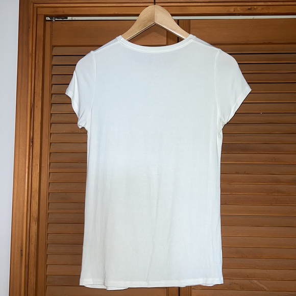 Neiman Marcus Soft Touch Short-Sleeve Tee - Picture 2 of 3
